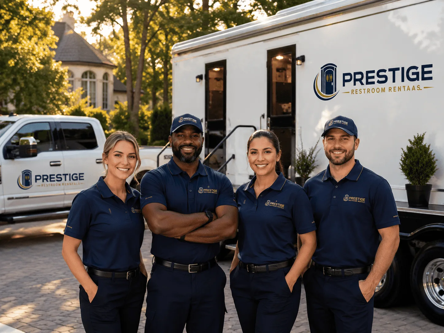 Trusted Luxury Portable Restrooms company in Novinger, MO